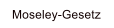 Moseley-Gesetz